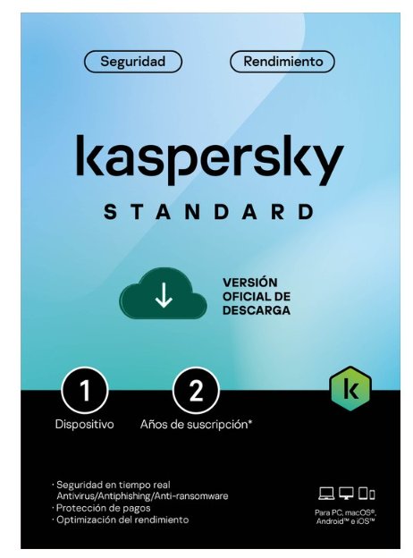Antivirus Kaspersky Standard 1 Dispositivo 2 Anos TMKS 466