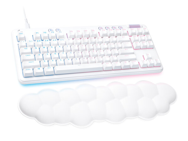 Teclado Gamer Logitech G713 Linear Alambrico Ingles Blanco RGB 920 010670