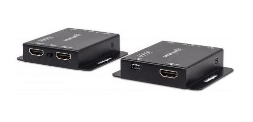 Extensor Manhattan 207461 HDMI sobre Ethernet 1080p Soporta IR Cat6 207461