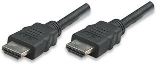 Cable de Video Manhattan 323222 HDMI Macho a Macho 3M 323222