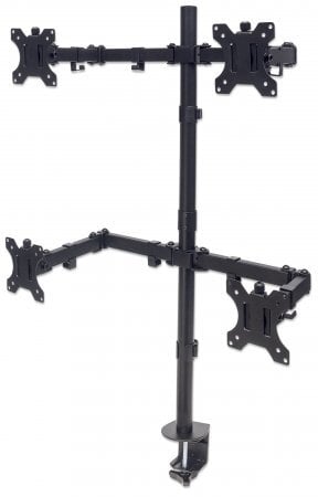 Soporte Manhattan 461566 13 a 32 Para 4 Monitores Hasta 32Kg 461566