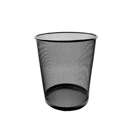 Cesto de Malla Nextep NE 165R Redondo 16L Negro 2 Piezas NE 165R B
