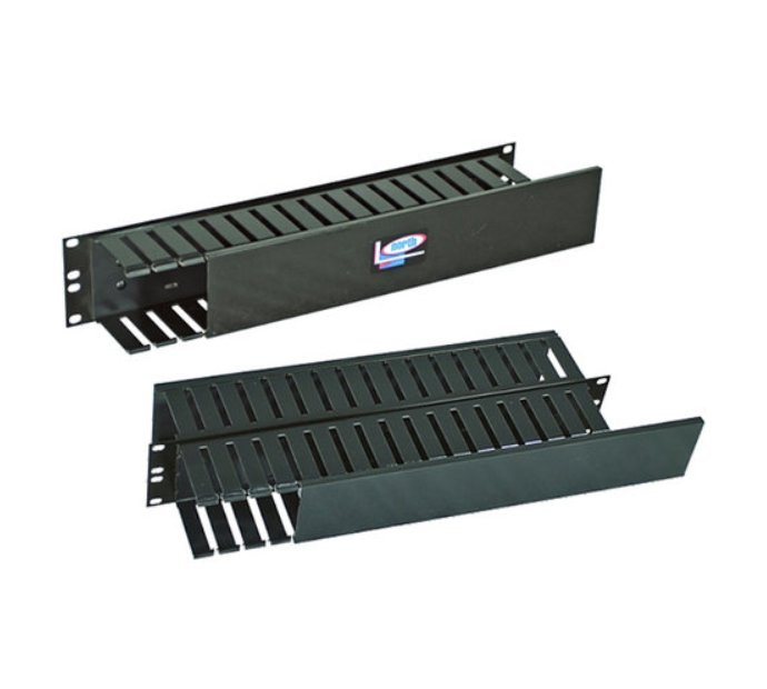 Organizador de Cables North System 19 2U Horizontal NORTH109 BKL