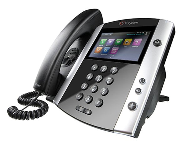 Telefono IP Polycom VVX 601 16 Lineas 43 Touch RJ 45 Bluetooth POE Negro 2200 48600 025