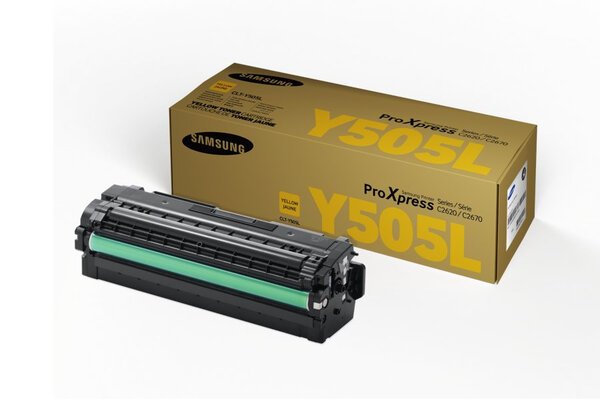 Toner Samsung CLT Y505L Amarillo SU514A