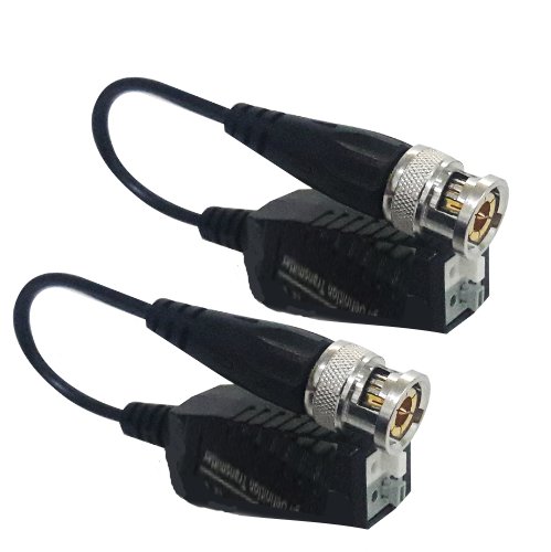 Par de Transceptores 4 en 1 Dahua UTP101PHD4B Pasivo 250 m UTP101PHD4B