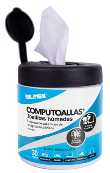 Toallas Silimex CompuToallas 30 Piezas COMPUTOALLAS