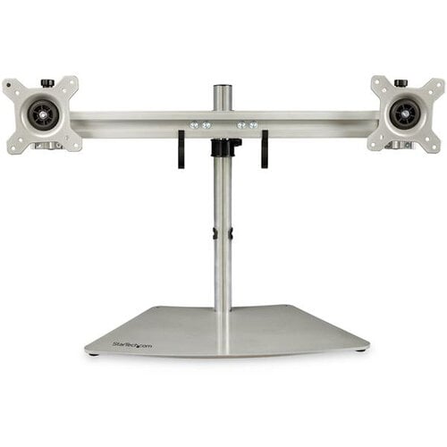 Soporte StarTechcom ARMDUOSS Para 2 Monitores Horizontal Hasta 24 Para Escritorio Plata ARMDUOSS