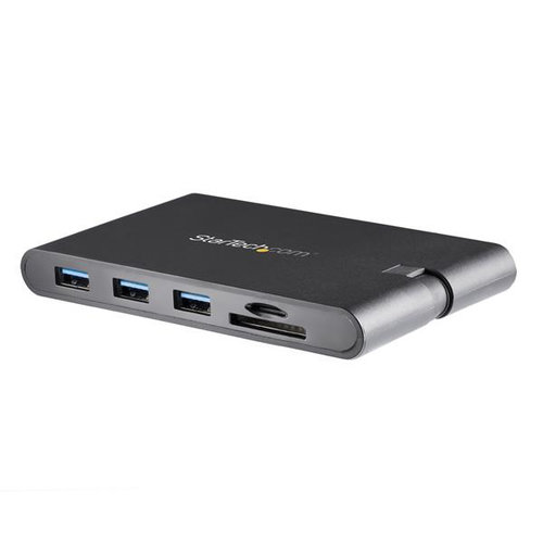 Docking Station StarTechcom Lector de Tarjetas SD USB C HDMI VGA Para Laptop DKT30CHVSCPD