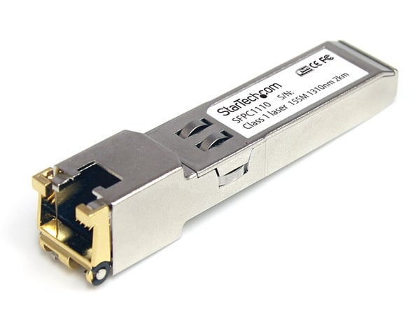 Transceptor StarTechcom SFP RJ 45 1000BASE T SFPC1110