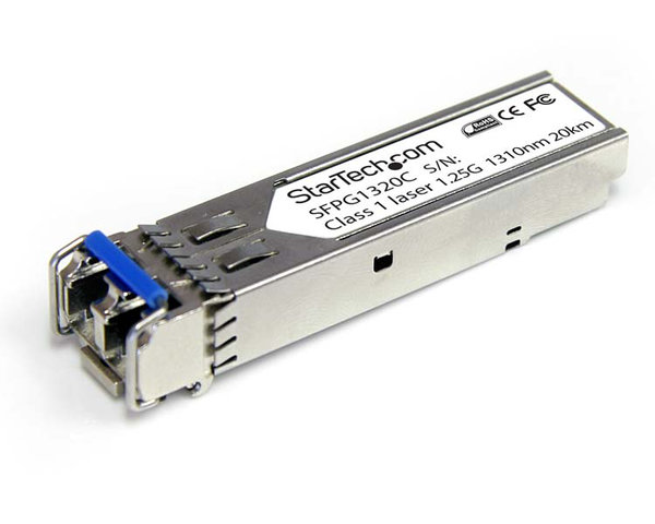 Modulo Transceptor StarTechcom Conecta SFP 1000Mbps DDM LC Cisco MiniGBIC 20Km SFPG1320C
