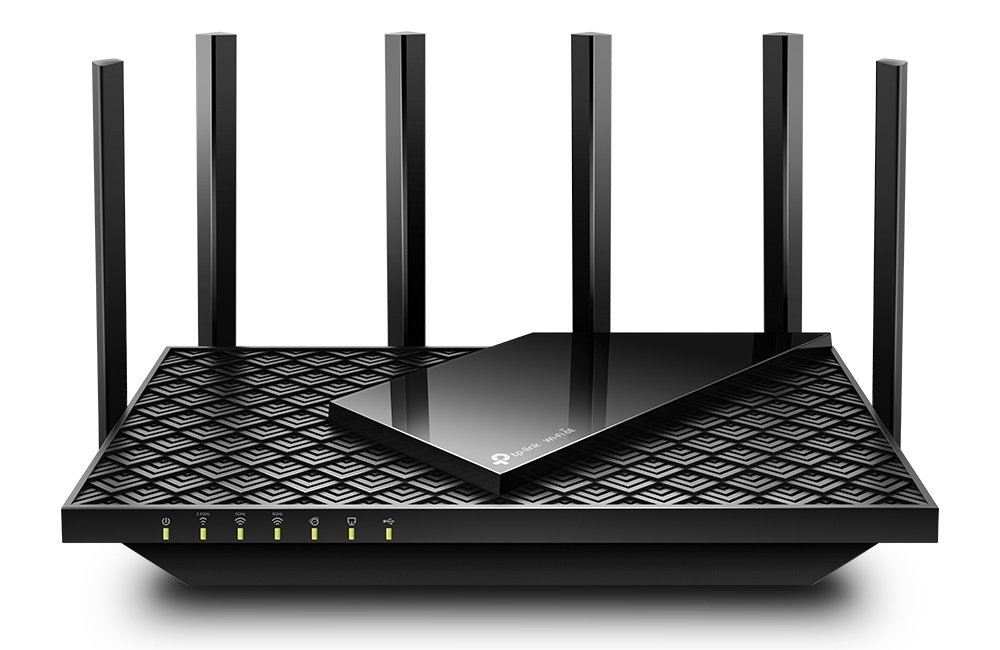 Router TP LINK Archer AX75 24 5 6 GHz 574 2402 2402 Mbit s 5x RJ 45 6 Antenas ARCHER AXE75