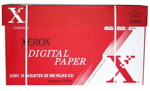 Papel Xerox 3M02000 Tamano Carta 5000 Hojas 3M02000