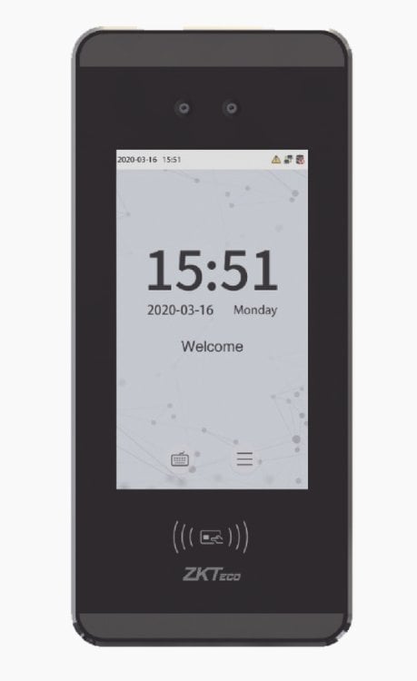 Lector Biometrico ZKTeco MINI AC PLUS 5 3000 Rostros 3000 Tarjetas TCP IP MINI AC PLUS
