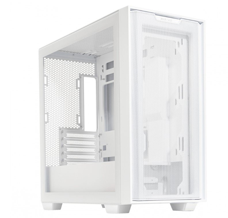 Gabinete Gamer ASUS A21 Case Mini Torre Micro ATXM A21ASUSCASE WHT