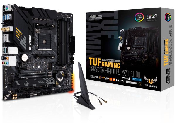 Tarjeta Madre ASUS TUF GAMING B550M PLUS WIFI II S TUFGAMINGB550M PLUSWIFIII