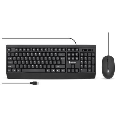 Kit Teclado y Mouse BRobotix 6007198 Alambrico 600 6007198