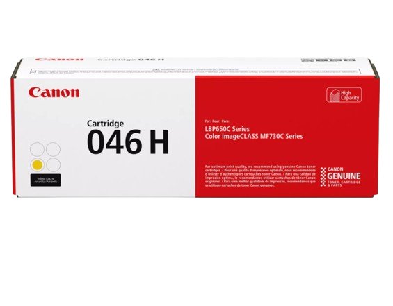 Toner Canon 046 H Amarillo 5000 Paginas 1251C001AA 1251C001AA
