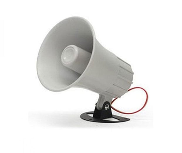 Sirena DSC 110dB 20W 2 Tonos para Exterior Modelo SD-20W