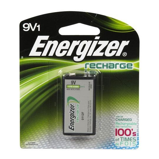 Pila Energizer PIENEREC9V 9V Recargable 1 pieza PI PIENEREC9V