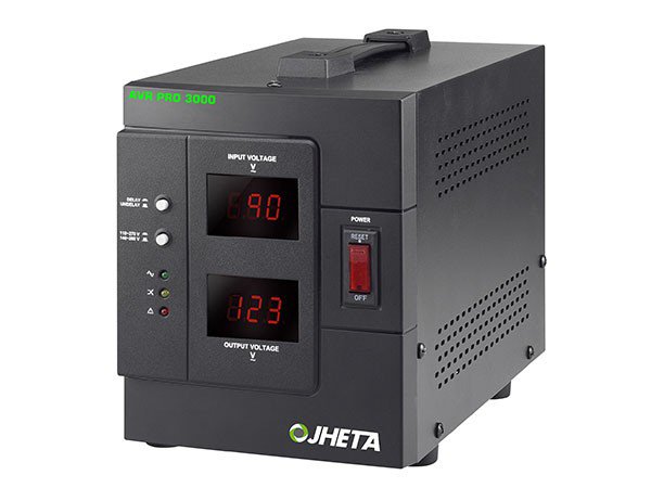 Regulador de Voltaje JHETA AVR PRO 3000 4 Contacto 822302 00