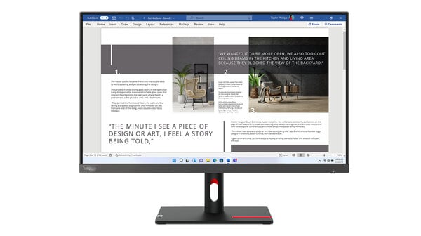 Monitor Lenovo ThinkVision S27i 30 27 Full HD HDMI 63DFKAR4LA