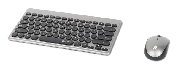 Kit Teclado y Mouse Manhattan 180795 Inalambrico N 180795