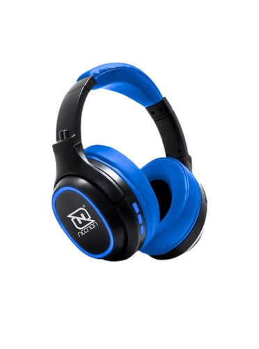 Audifonos Necnon NBH 02 Bluetooth Negro con Azul N NBAB0203TC