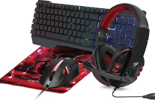 Kit Gamer Necnon NGC PEGASUS Teclado Mouse Mouse P NBCGPG0241