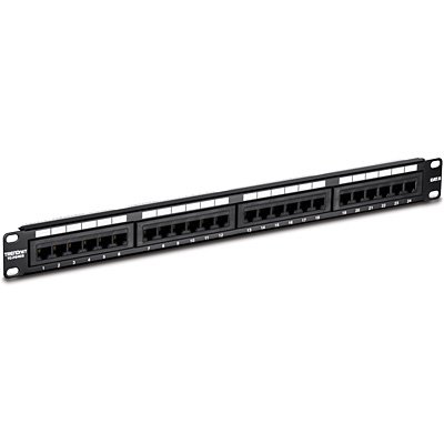 Panel de Parcheo Nitrotel Cat5e 24 puertos NTPP5E2 NTPP5E24U