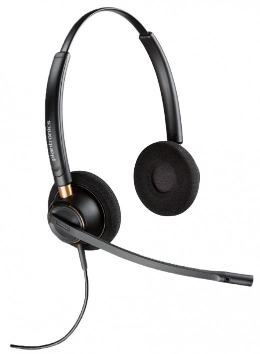 Diadema Poly EncorePro 520 Alambrico QD Microfono 783P6AA ABA