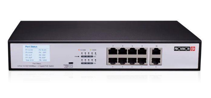 switch provision isr poes 08120gc2gi 8 puertos gig poes 08120gc plus 2gi