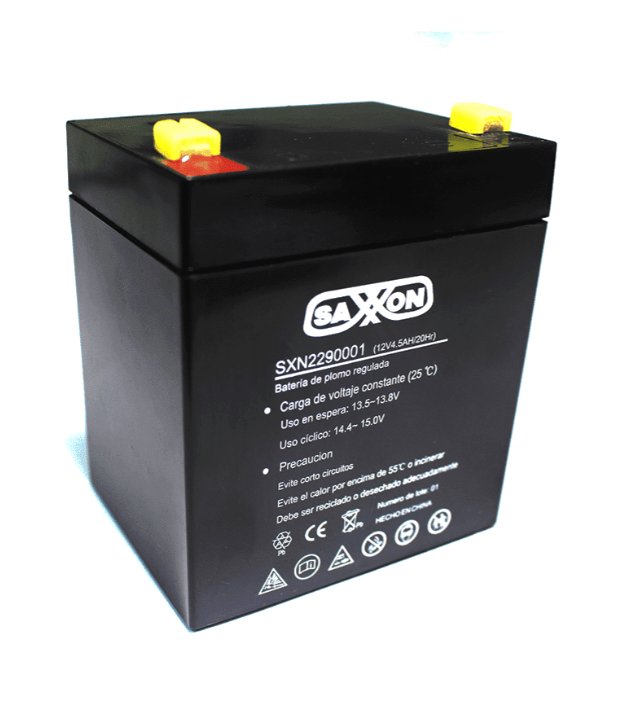 Bateria de Respaldo SAXXON CBAT45AH 12V 4 5Ah CBAT CBAT45AH