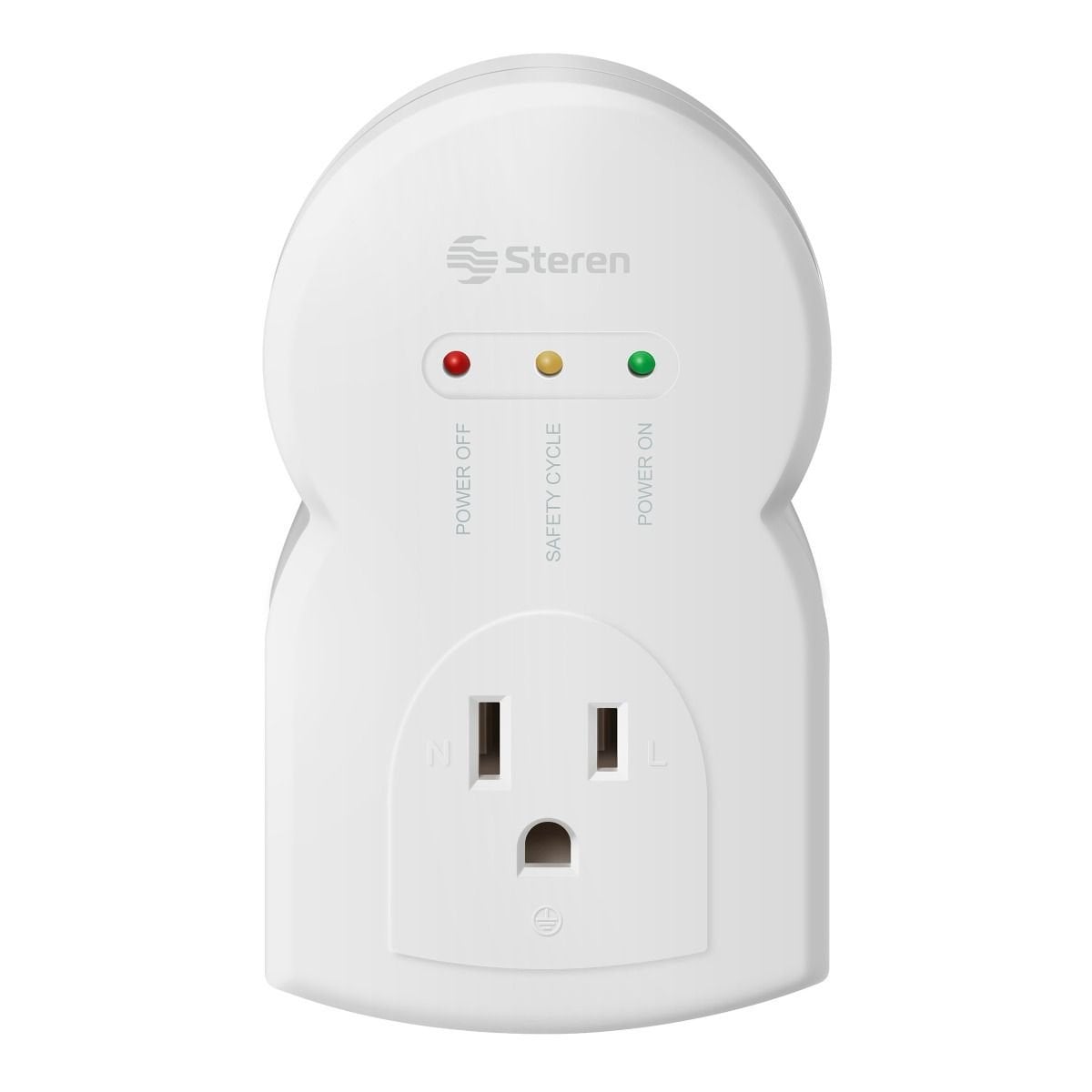 Protector de Voltaje Steren 3600W 115V 15A Modelo 920-010 para Electrodomésticos