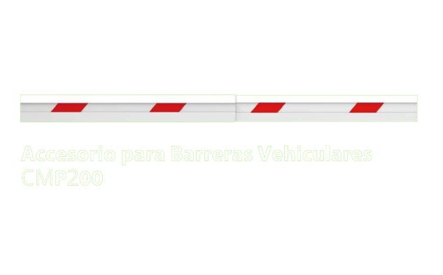Brazo telescopico para barrera vehicular ZKTeco YC TELESCOPICBOOM 4 5M