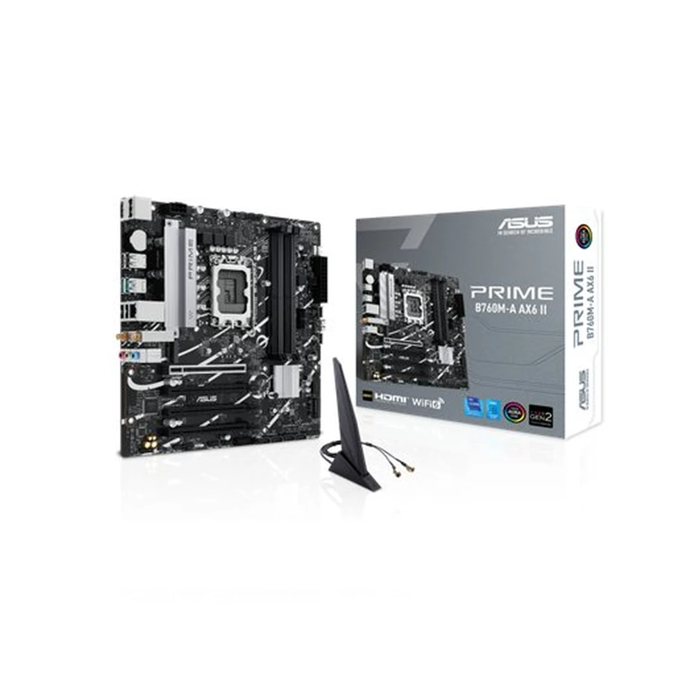 asus tarjeta madre socket prime b760m a ax6 ii