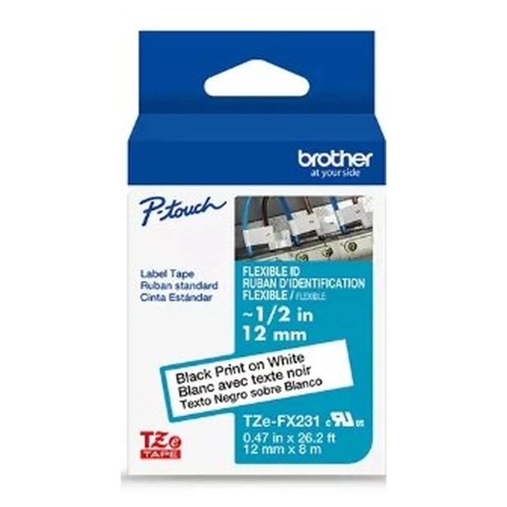 brother cinta 12mm x tzefx231g