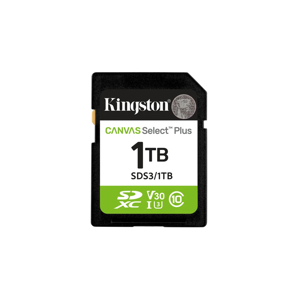 kingston tarjeta sd canvas sds3 1tb