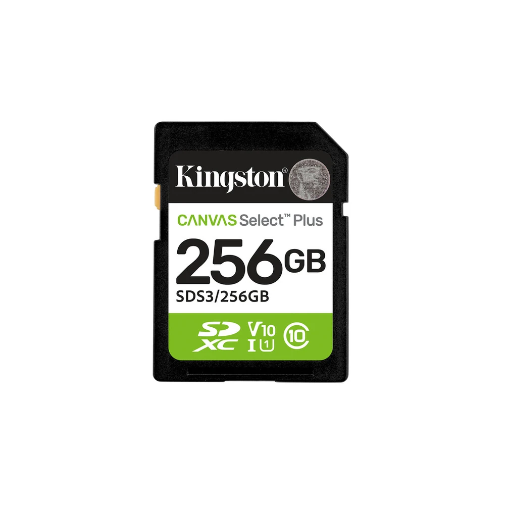 kingston memoria sd canvas sds3 256gb