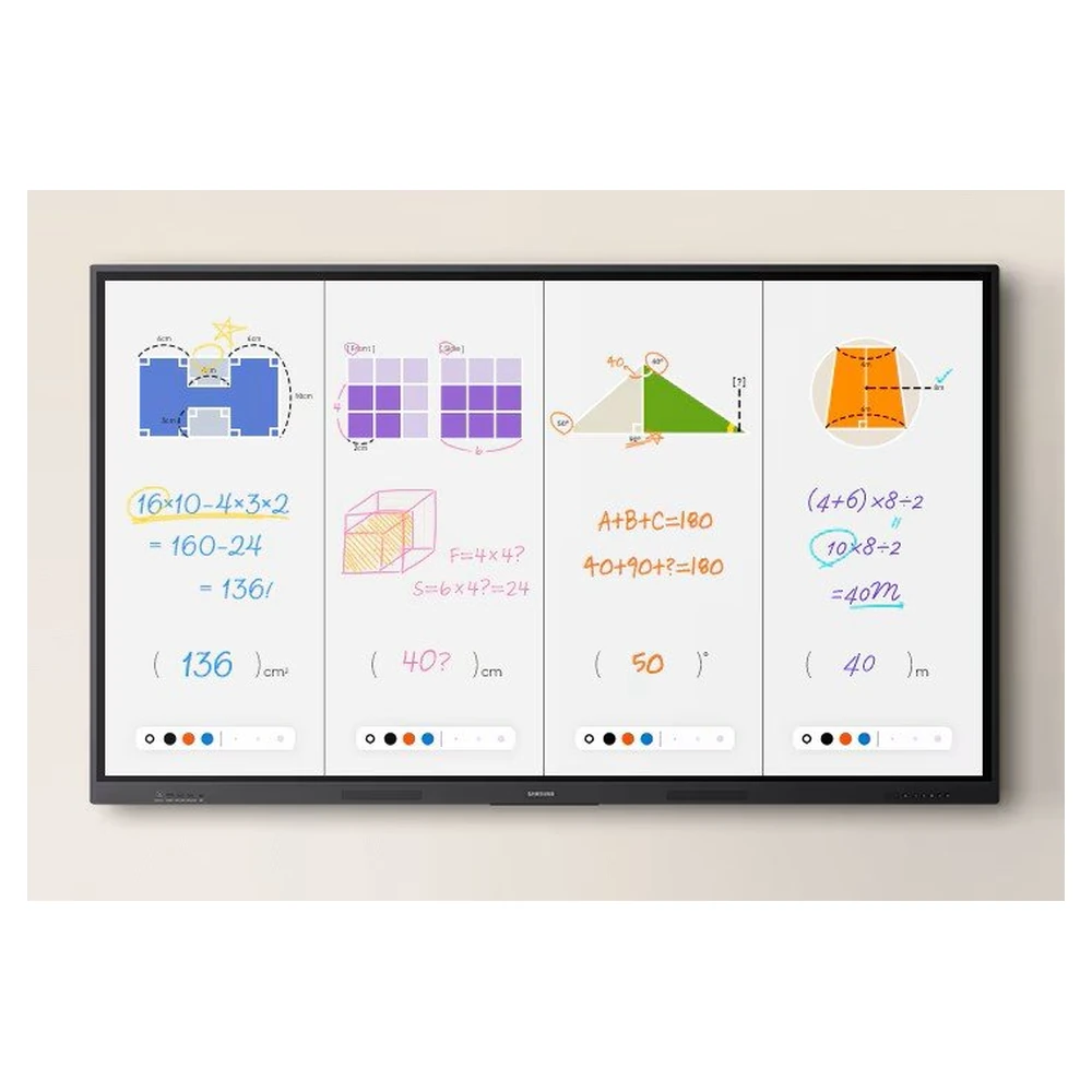 monitor samsung interactivo pulgadas uhd lh75wafwlgcxzx
