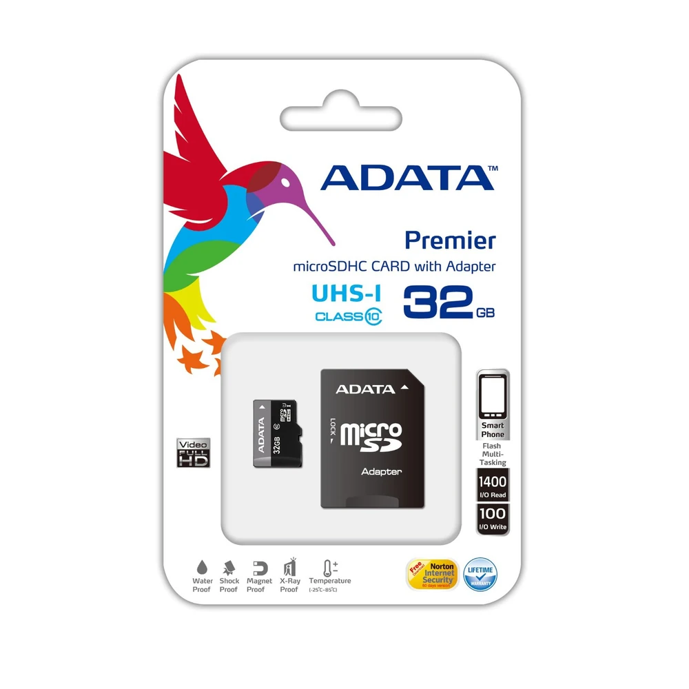 adata tarjeta de memoria sduhs10 32g