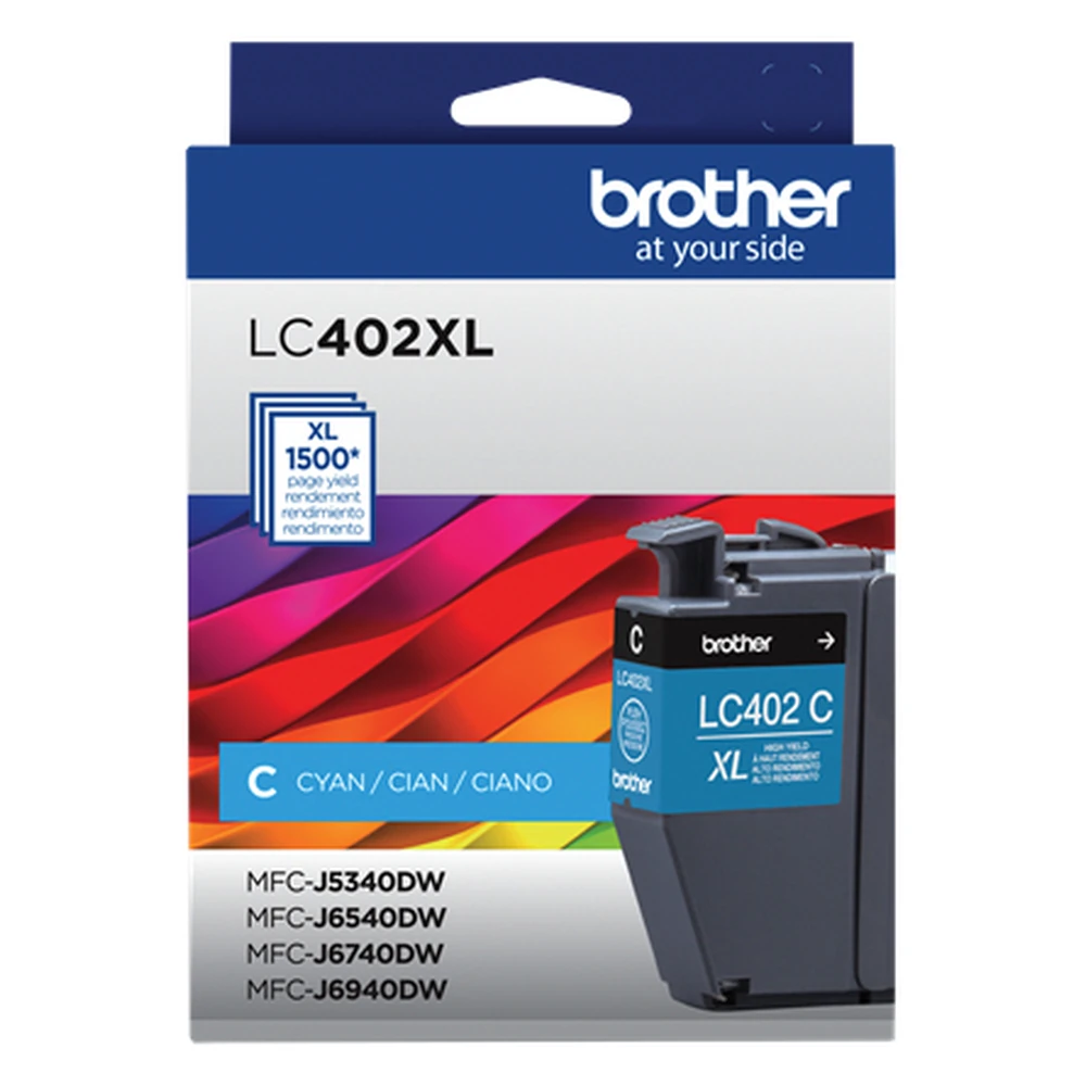 brother cartucho de tinta lc402xlcs