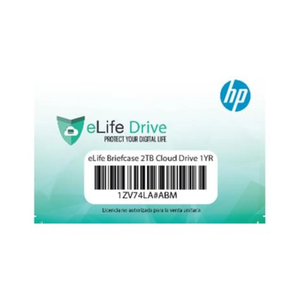 hp software storage para 1zv74la