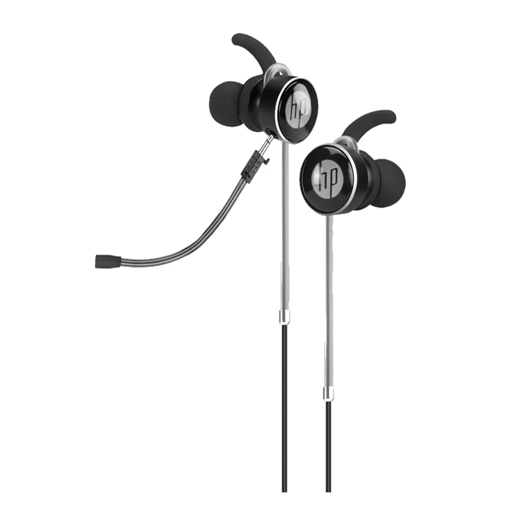 hp auriculares alambricos con dhe 7004 negro