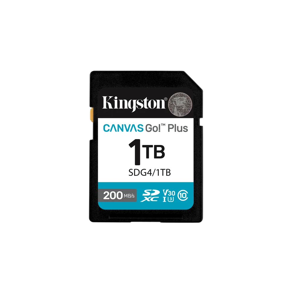 kingston memoria sdxc canvas sdg4 1tb