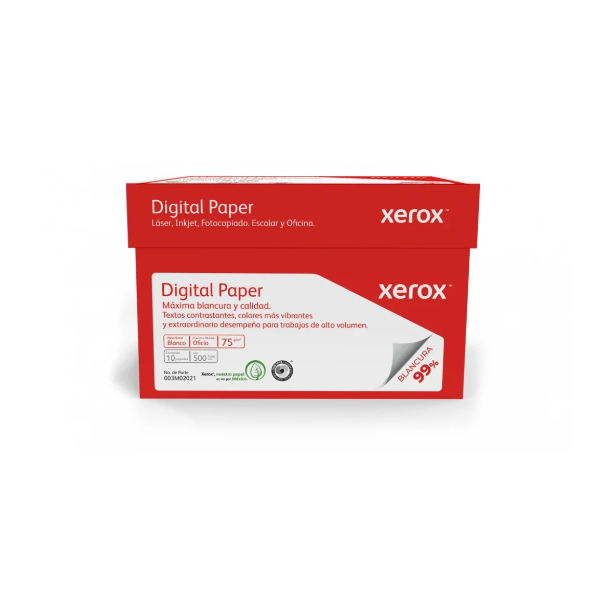 Papel Xerox 003M02021 Tamano Oficio 5000 Hojas 003M02021