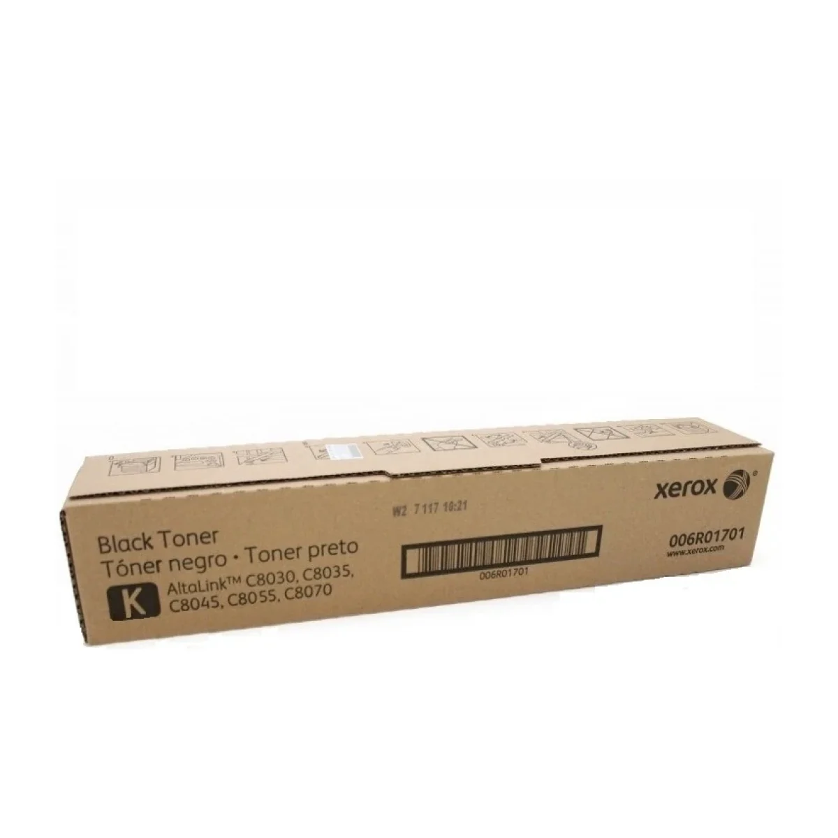 Toner Xerox 006R01701 Negro 006R01701