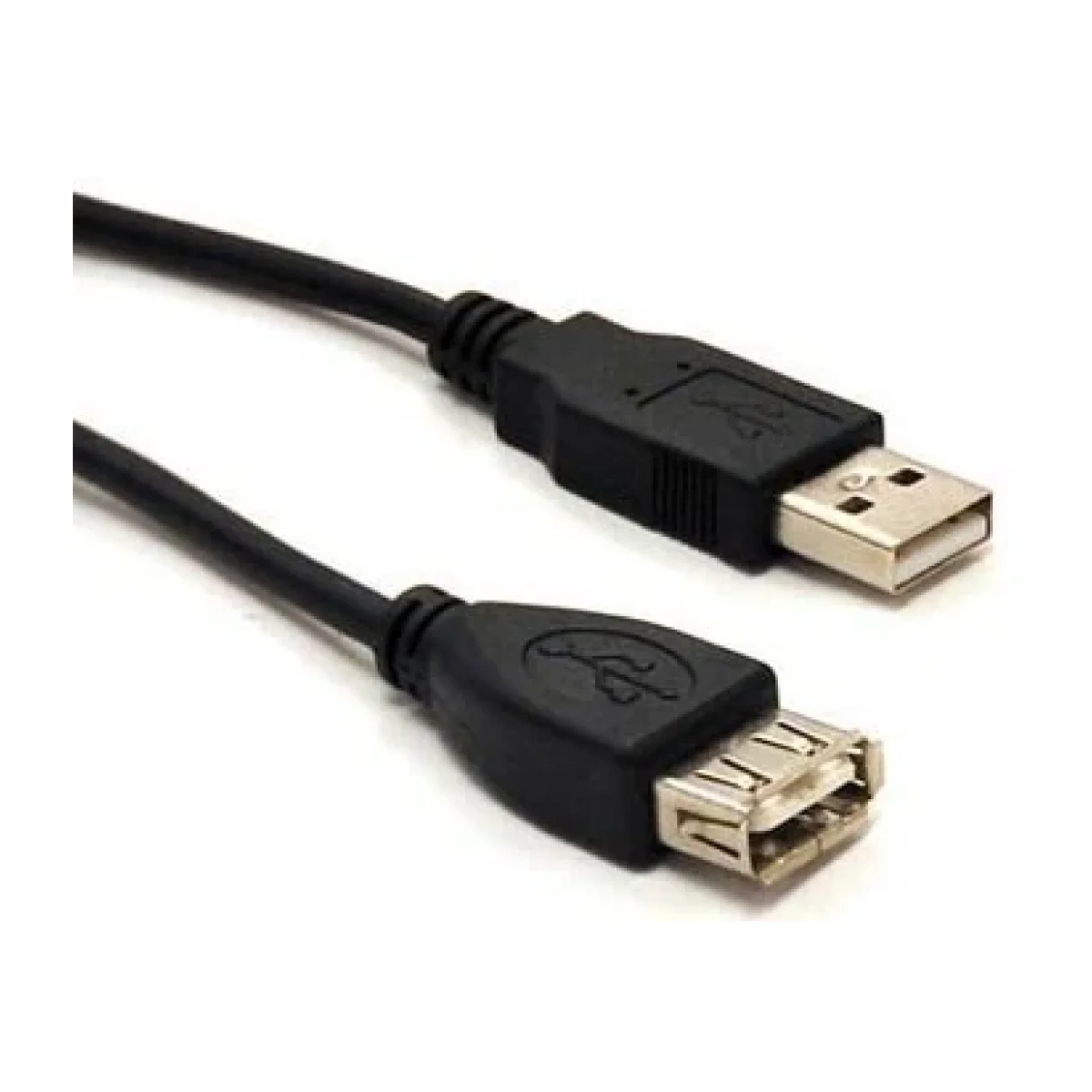 Extension USB BRobotix 102310 Macho Hembra 3 mts Negro 102310