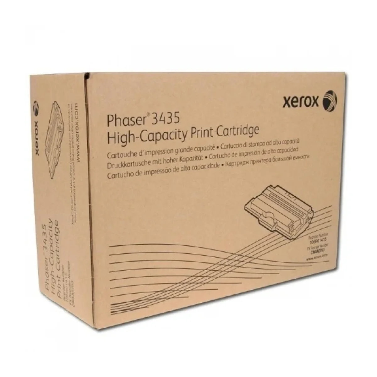 Toner Xerox 106R01415 Negro 106R01415