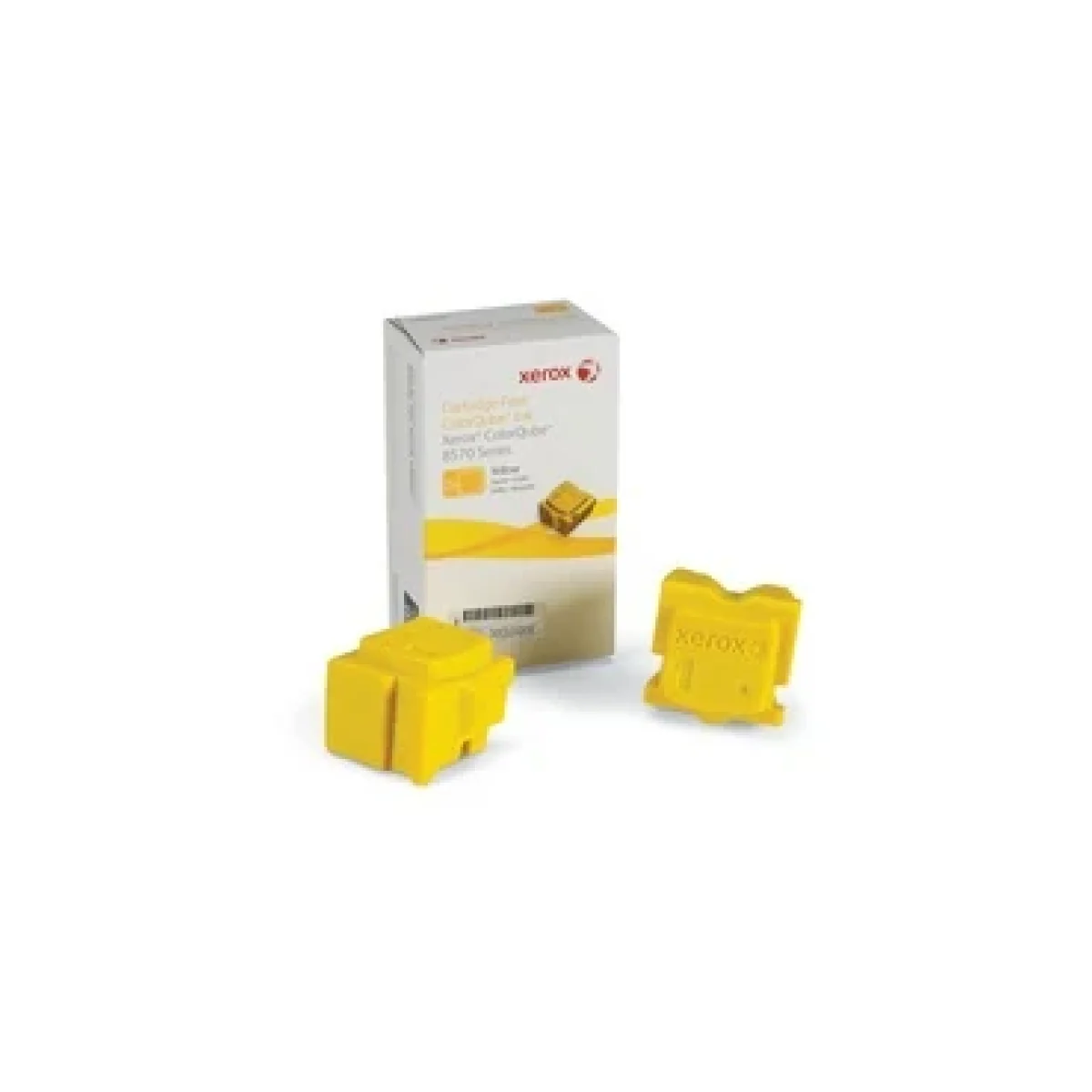 Tinta Solida Xerox 108R00938 Amarilla 4400 Paginas Caja con 2 Piezas 108R00938